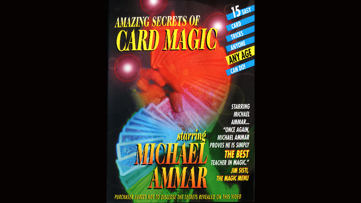 Amazing Secrets of Card Magic by Michael Ammar - Video Download